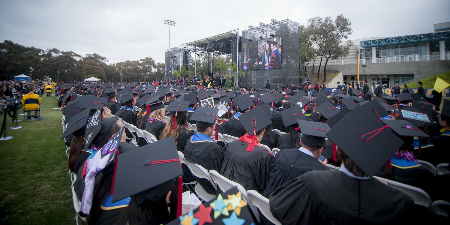UC San Diego graduation ceremony