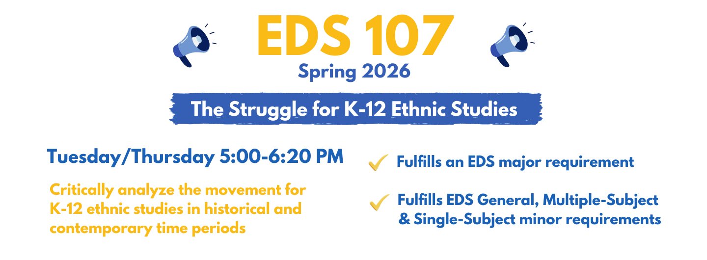 EDS 107 course offering
