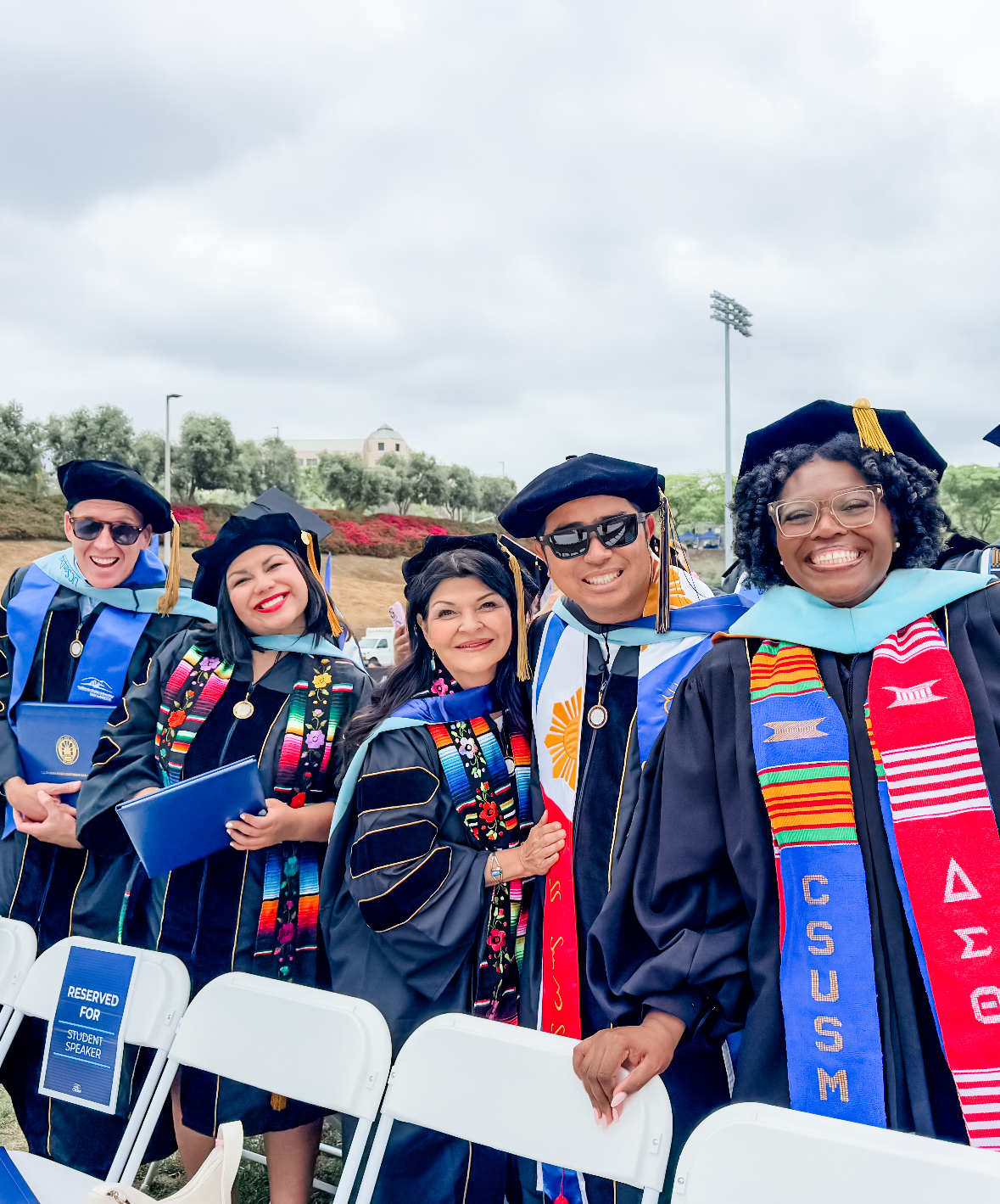 2025 doctoral graduates at commencement